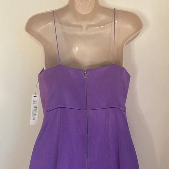 Alice + Olivia Full-length Lavender Prom Gown - showroom sample - OS/small - Picture 4 of 6